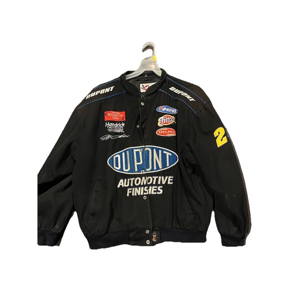 JH Designs Other - Black Vintage Jeff Gordon Jacket Size XL, Early 2000s, Dupont
